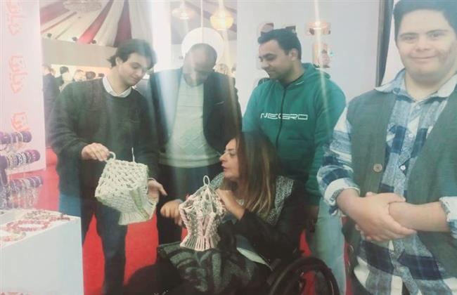 القومي للإعاقة يشارك في فعاليات الدورة الـ66 لمعرض ديارنا للحرف اليدوية والتراثية
