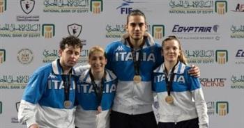   إيطاليا تكتسح ميداليات الفردي بـ كأس العالم لسلاح الشيش