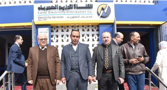 رئيس جهاز الشروق يشارك في افتتاح المركز التكنولوجي لخدمات الكهرباء