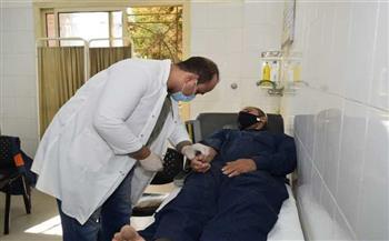   جامعة المنوفية تفحص 720 مريضا في قوافلها الطبية