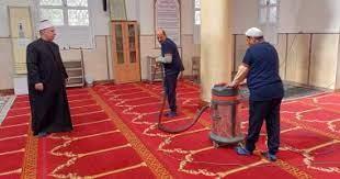 للأسبوع الثاني .. استمرار حملة النظافة الموسعة بالمساجد استعدادًا لشهر رمضان