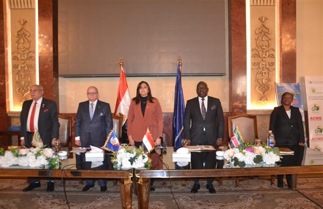 نائب محافظ البحيرة تشهد مؤتمر التعاون المشترك بين رجال أعمال مصر و كينيا