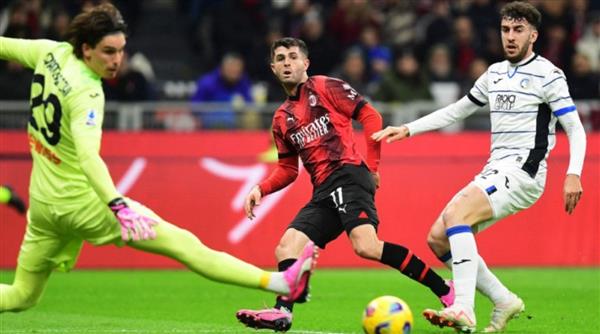 ميلان يتعثر 1-1 أمام ضيفه أتلانتا بالدوري الإيطالي