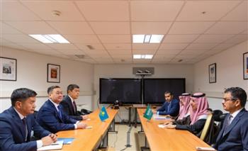   وزيرا خارجية السعودية وكازاخستان يبحثان المستجدات الإقليمية والدولية