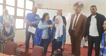 "حياة كريمة".. برامج توعوية لطلاب مدارس بنى سويف| فيديو وصور