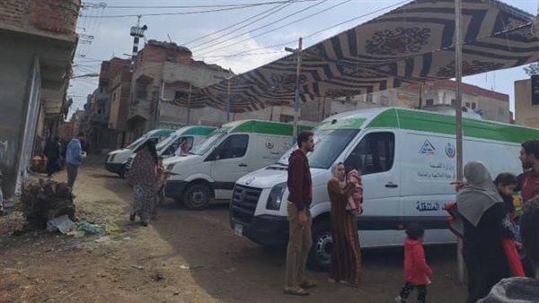 "صحة الدقهلية": الكشف على 1645 مريضًا بقافلة علاجية في بني عبيد