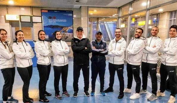 منتخب الريشة الطائرة يغادر إلى غانا للمشاركة بدورة الألعاب الأفريقية