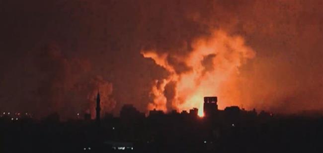  40 شهيدا وإصابة المئات في قصف إسرائيلي استهدف دوار النابلسي بـ غزة 
