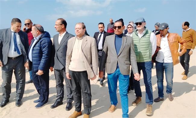 بعثة بنك الاستثمار الأوروبي في زيارة لـ البحيرة