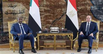   السيسي يؤكد حرص مصر على دعم وحدة الصف السوداني وتسوية النزاع القائم