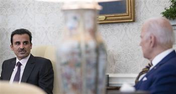 أمير قطر و بايدن يبحثان هاتفيا تطورات الأوضاع في غزة