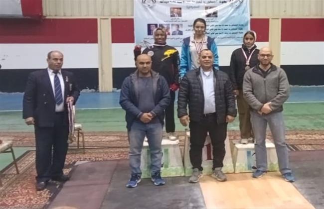 34 ميدالية للاعبات المشروع القومي لرفع الأثقال في بطولة الجمهورية