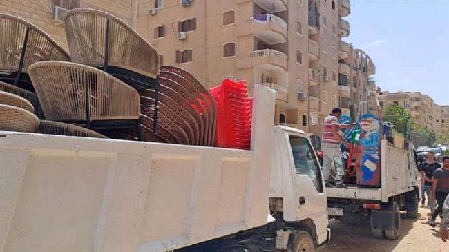 الجيزة .. رفع 1200 حالة إشغال بـ حدائق الأهرام استجابة لشكاوى المواطنين