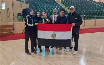  وزير الرياضة يهنئ مها خالد ببرونزية بطولة العالم للألعاب المائية 