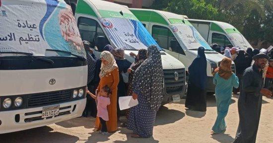 جامعة طنطا: تقديم الرعاية الطبية لــ 10651 حالة خلال 9 قوافل تنموية شاملة