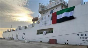  إبحار سفينة مساعدات إماراتية بحمولة 4544 طنا لدعم الشعب الفلسطيني