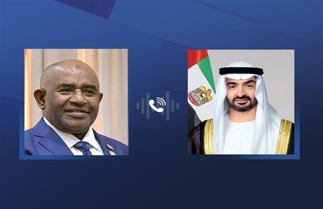 رئيسا الإمارات وجزر القمر يبحثان هاتفيًا مجالات التعاون الثنائي