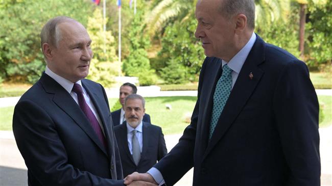 "فيدان": أردوغان وبوتين سيبحثان خلال لقائهما قضايا الأمن والطاقة