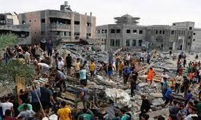 في اليوم 121 لعدوان الاحتلال الإسرائيلي.. شهيدان ومصابون بدير البلح 