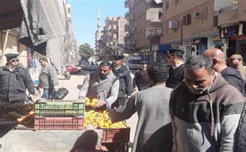 حملة مكبرة لرفع الإشغالات بمحافظة الأقصر