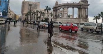   أمطار متوسطة تضرب محافظة الإسكندرية