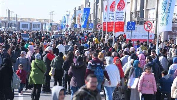 خلال 11 يومًا.. معرض القاهرة للكتاب يتخطى 4 ملايين زائر