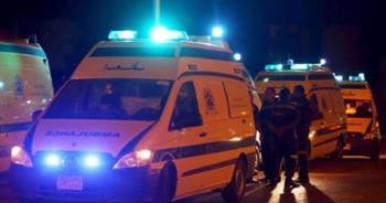 مصرع سيدة وإصابة 19 فى حادث انقلاب سيارة عمالة زراعية على الصحراوى بالبحيرة