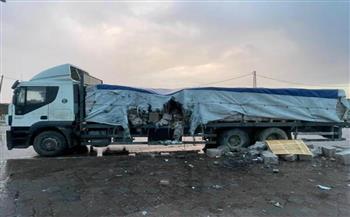   شاحنة "أونروا" تتعرض لنيران إسرائيلية في طريقها إلى شمال قطاع غزة