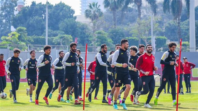 الأهلي يواصل تدريباته استعدادا لمواجهة شباب بلوزداد