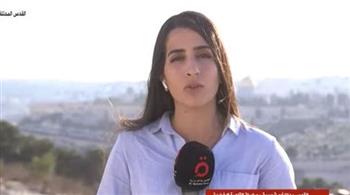  مراسلة القاهرة الإخبارية من القدس : وزير الأمن القومي الإسرائيلي يقوم بجولة استفزازية داخل البلدة القدي