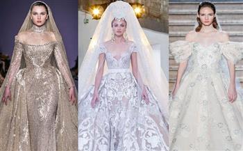   فساتين زفاف 2024 ضمن أسبوع الموضة الباريسي