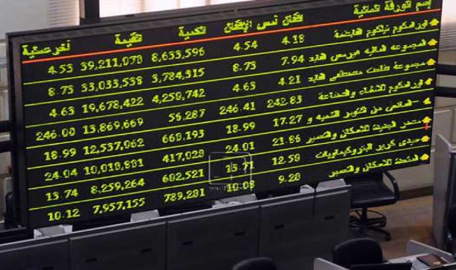 ارتفاع جماعي لـ مؤشرات البورصة المصرية بمستهل تعاملات اليوم
