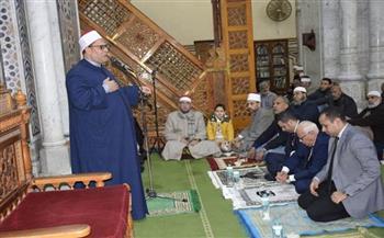 محافظ بورسعيد يشهد احتفالية الأوقاف بذكرى الإسراء والمعراج بالمسجد التوفيقي