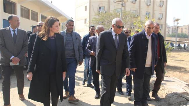 محافظ الجيزة: ضخ 75 ألف م3 يوميا من المياه لتحسين ضغوطات المياه بحدائق الأهرام