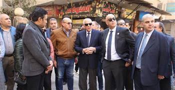 محافظ الجيزة: رصف وتطوير شارع الطريق الأبيض بأرض اللواء بحي العجوزة بتكلفة ١٠ مليون جنيه