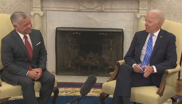 البيت الأبيض: بايدن يستقبل العاهل الأردني الإثنين المقبل