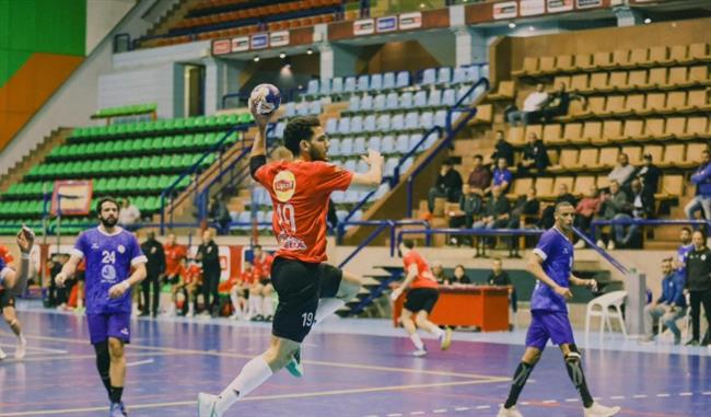 رجال يد الأهلي يفوز على سموحة بالدوري