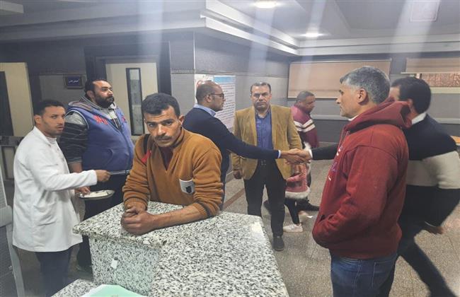 وكيل صحة دمياط يتفقد مستشفي كفر سعد لمتابعة انتظام سير العمل 