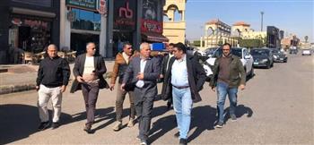مسئولو الإسكان يتفقدون أعمال التطوير  بمدينة العبور