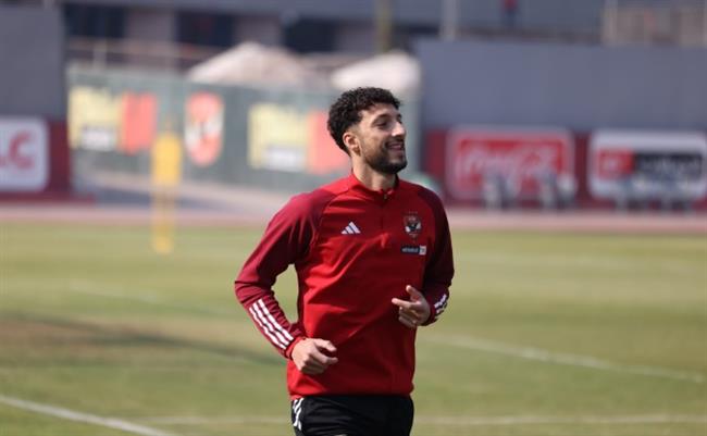 مران الأهلي.. الفلسطيني وسام أبوعلي يواصل برنامج التأهيل