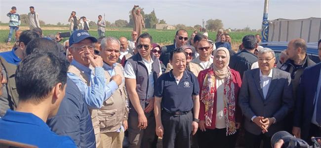 وزيرة التضامن تتفقد مشروعات تحسين سبل العيش بمركز العدوة بالمنيا