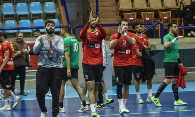 رجال يد الأهلي يواجه الجزيرة في الدوري