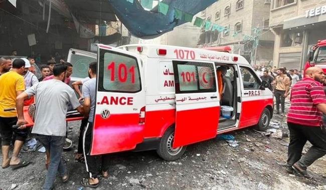 الهلال الأحمر الفلسطيني يطالب بمستشفيات ميدانية: "مستشفيات غزة عاجزة"