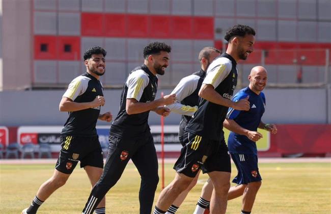 مران الأهلي .. تدريبات استشفائية للاعبين