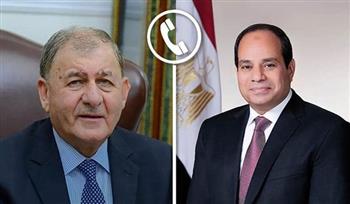   الرئيس السيسي يهنئ الرئيس العراقي ورئيس وزرائه بمناسبة حلول شهر رمضان