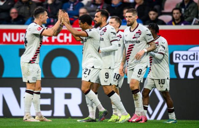 الدورى الألماني.. باير ليفركوزن يفوز  2-صفر على فولفسبورج