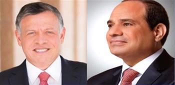 الرئيس السيسي يهنئ العاهل الأردني بمناسبة حلول شهر رمضان