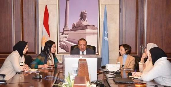 محافظ الإسكندرية يجتمع مع وفد البنك الدولي لمناقشة تقرير عن مواجهة التغيرات المناخية