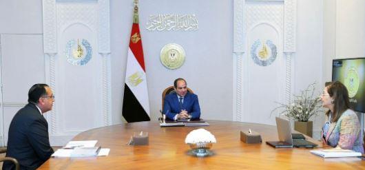 السيسي يتابع أبرز ملامح الخطة الاستثمارية للدولة للعام المالي القادم