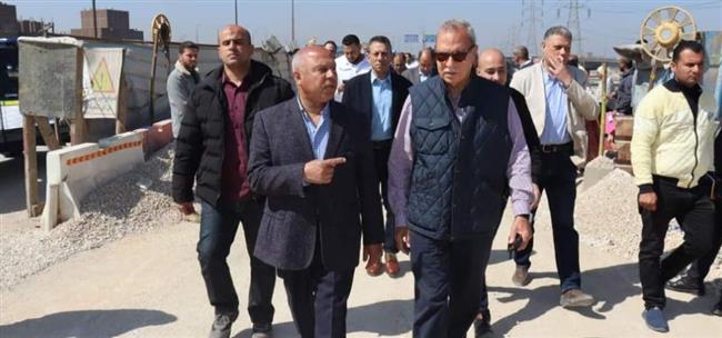 وزير النقل ومحافظ القليوبية يتفقدان أعمال محطات الأتوبيس الترددى